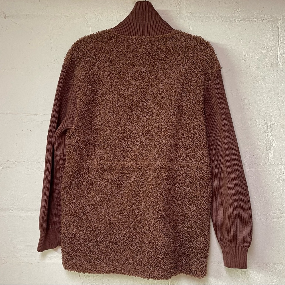 Varley Brown Textured Jacket - Picture 4 of 12